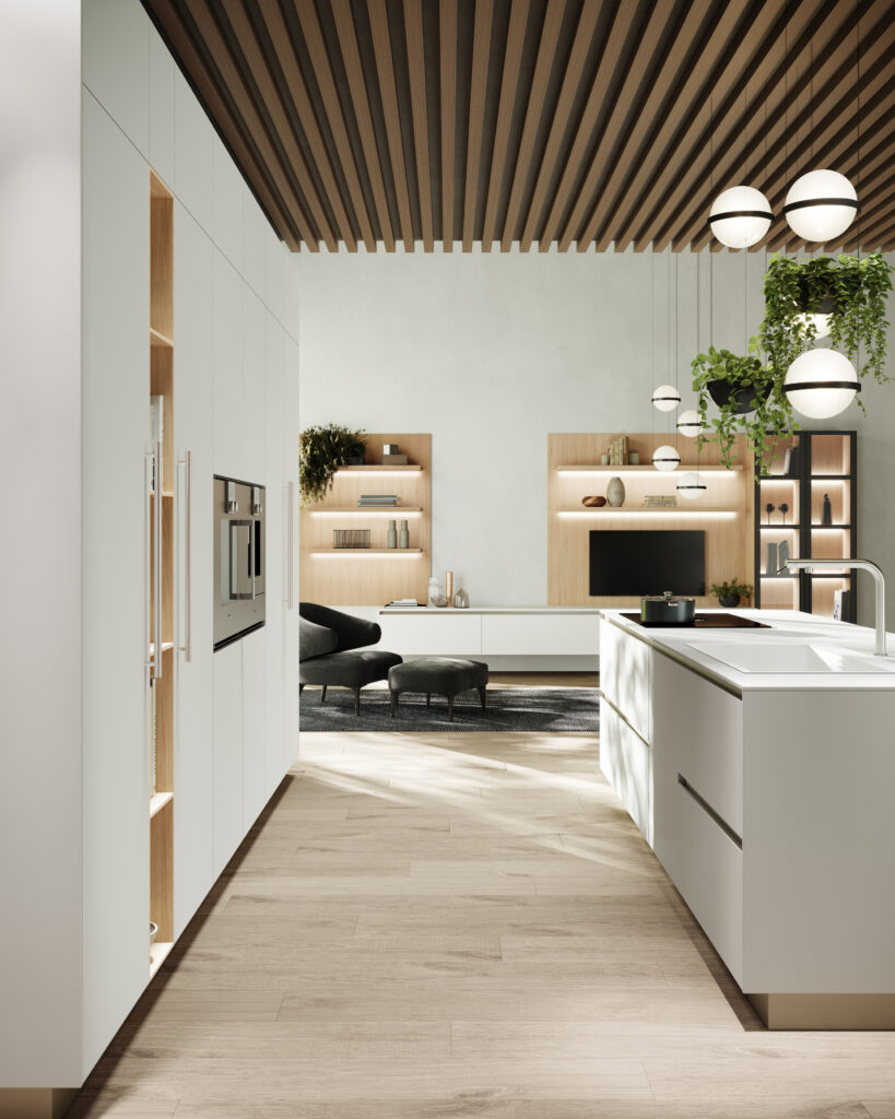 Menta Pet Bianco Nordico E Rovere Chiaro VistaC 007